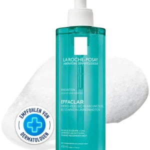 La Roche Posay Effaclar Mikro-Peeling Reinigungsgel 400 ml Begrenztes Angebot
