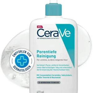 Cerave porentiefe Reinigung 473 ml Gel Neue Kollektion