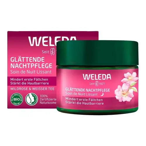 Weleda glättende Nachtpflege Wildrose & weißer Tee, 40 ml Heißes Angebot