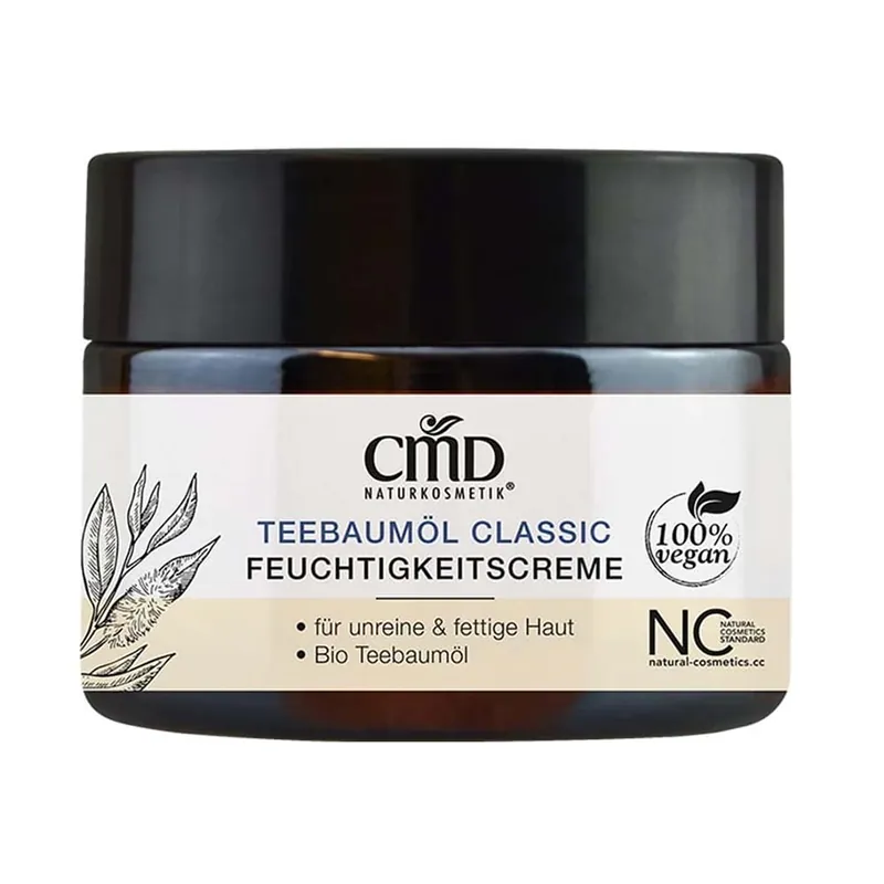 Abverkauf Teebaumöl - Feuchtigkeitscreme 50ml