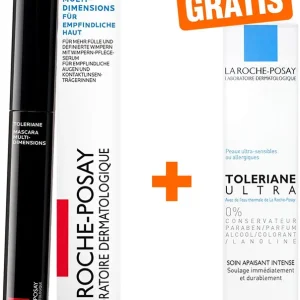 Kostenloser Rückversand La Roche Posay Toleriane Mascara Multi Dimension 7,2 ml + gratis La Roche Posay Toleriane Dermallergo Augencreme 2 ml