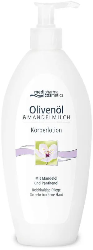 medipharma cosmetics Olivenöl und Mandelmilch Körperlotion 500 ml Kracherpreis
