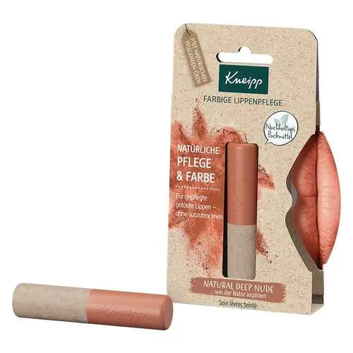 Neu Kneipp farbige Lippenpflege natural deep nude, 3.5 g
