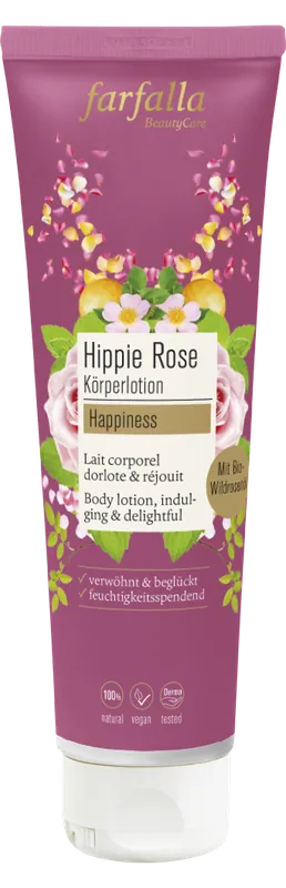 farfalla Hippie rose Happiness Körperlotion 150 ml Nur Für Kurze Zeit