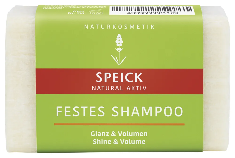 Abverkauf Speick Natural Aktiv Festes Shampoo Glanz & Volumen 60 g