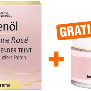Versand Am Gleichen Tag medipharma cosmetics Olivenöl Intensiv Rose Tagescreme 50 ml + gratis Intensiv Rose Nachtpflege 15 ml