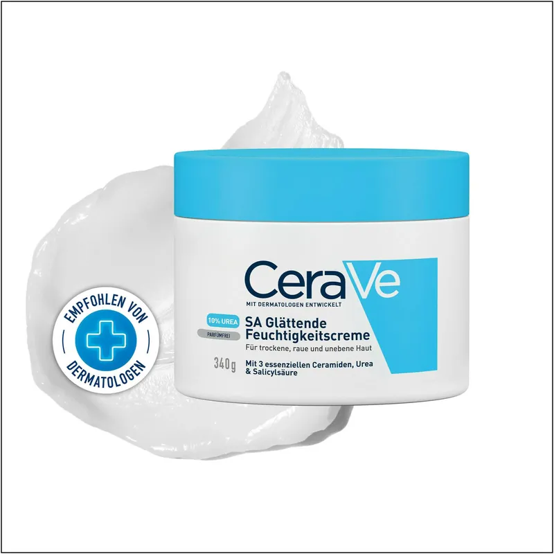 CeraVe SA Urea Glättende Feuchtigkeitscreme 340 g Top-Angebot