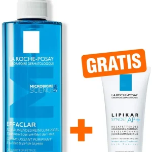 La Roche Posay Effaclar schäumendes Reinigungsgel 400 ml + gratis Lipikar Syndet AP+ 15 ml Nur Heute