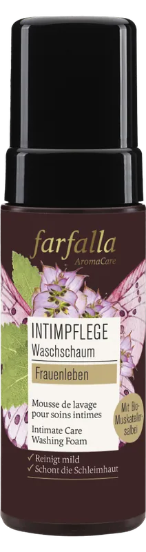 Preiswert farfalla Frauenleben, Intimpflege Waschschaum 150 ml