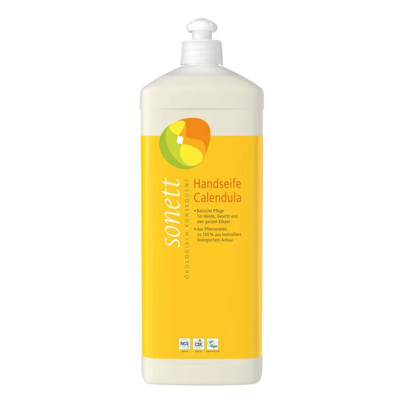 Handseife - Calendula Nachfüllflasche 1L Begrenztes Angebot