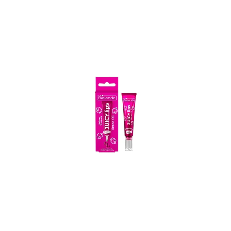 Zertifiziert Bielenda Juicy Tint Lippenöl Himbeer-Lippentönung 10 g
