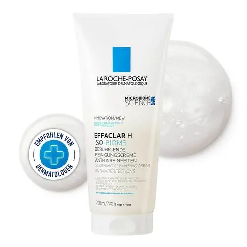 Gratis Versand La Roche Posay Effaclar H Iso-Biome Reinigungscreme, 200 ml