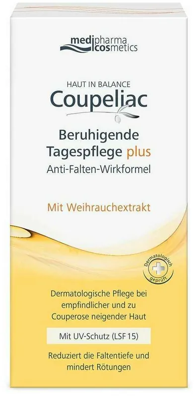 Zertifiziert medipharma cosmetics Haut in Balance Coupeliac Beruhigende Tagespflege 50 ml Creme