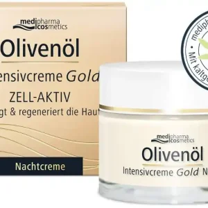 medipharma cosmetics Olivenöl Intensivcreme Gold Zell Aktiv Nachtpflege 50 ml Abverkauf