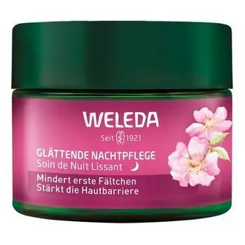 WELEDA glättende Nachtpflege Wildrose  weißer Tee 40 ml Billig