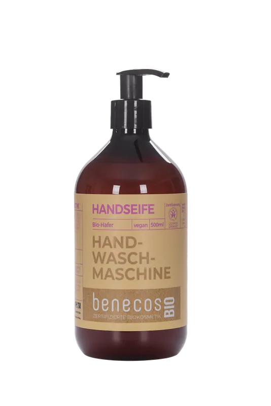 benecos BIO Handseife BIO-Hafer - HANDWASCHMASCHINE 500 ml Finale Aktion