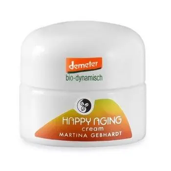 Martina Gebhardt Happy Aging Cream KG 15 ml Zertifiziert