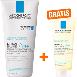 La Roche Posay Lipikar Baume AP+ M Eco Tube 200 ml Balsam + gratis La Roche Posay Lipikar Dusch-und Badeöl 100 ml Schnäppchen