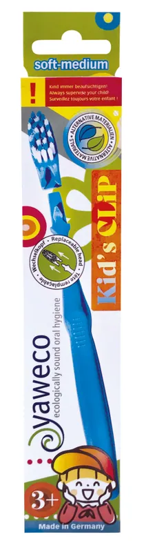yaweco Kid's Brush CLIP Wechselkopf-Zahnbürste für Kinder Neue Kollektion