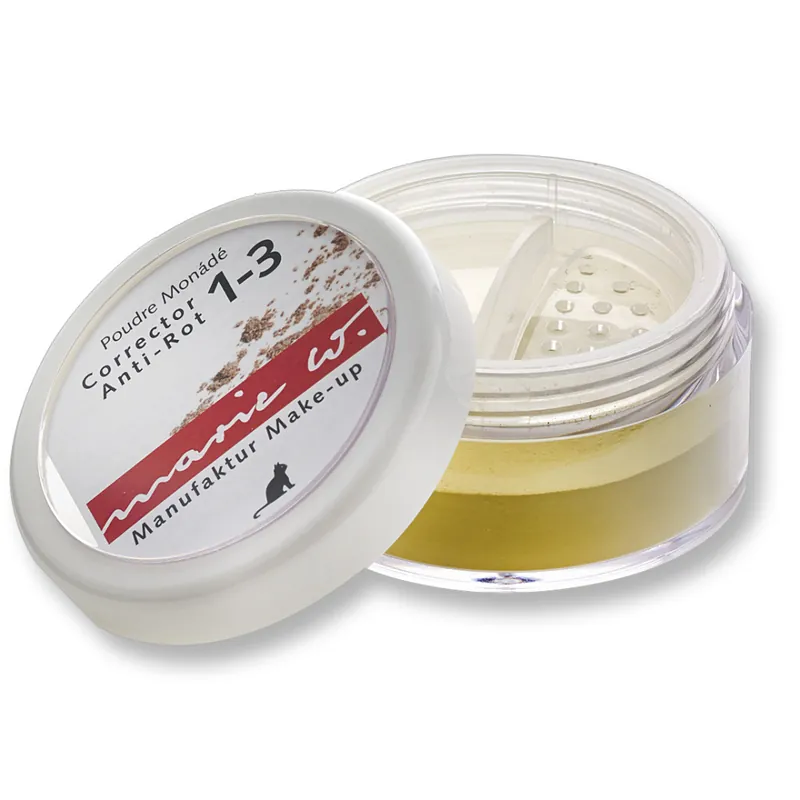 marie w. Corrector 1-3 Grüner Anti-Rot-Puder Bestseller
