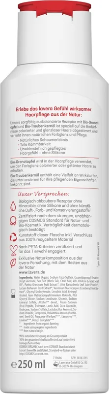 lavera Pflegeshampoo Farbglanz u Pflege Preisreduziert