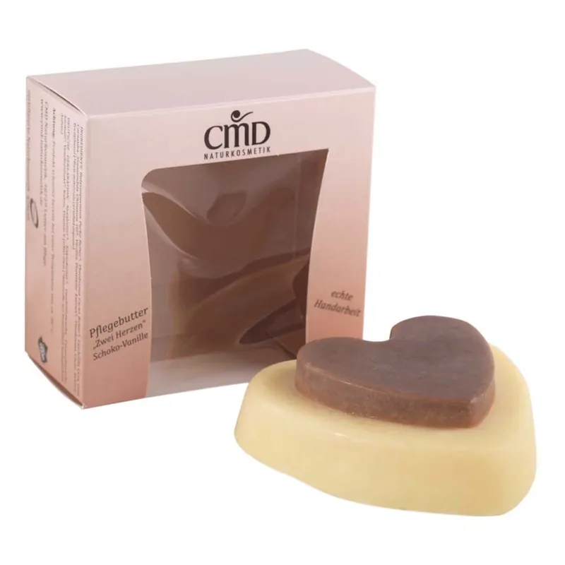 Expressversand Pflegebutter - Schoko-Vanille Zwei Herzen