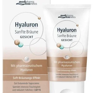 medipharma cosmetics Hyaluron Sanfte Bräune Gesichtspflege Creme 50 ml Neuheit