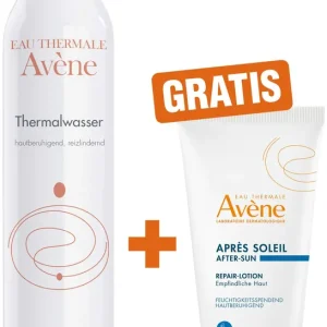 Avene Thermalwasser Spray 300ml + gratis Repair-Lotion nach der Sonne 50 ml Markenware