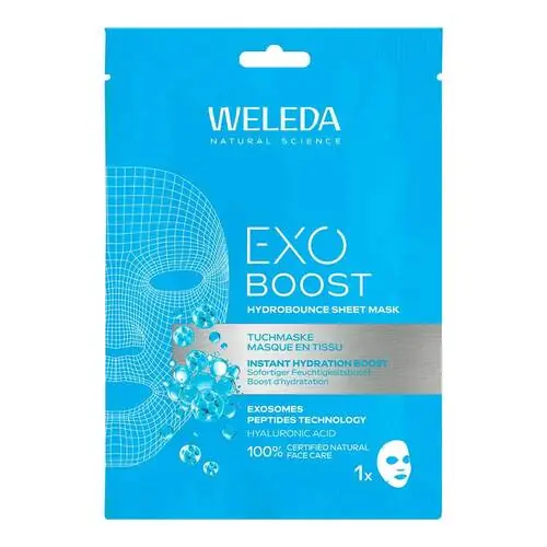 Weleda Exo Boost Hydrobounce Tuchmaske Feuchtigk., 20 ml Neue Kollektion