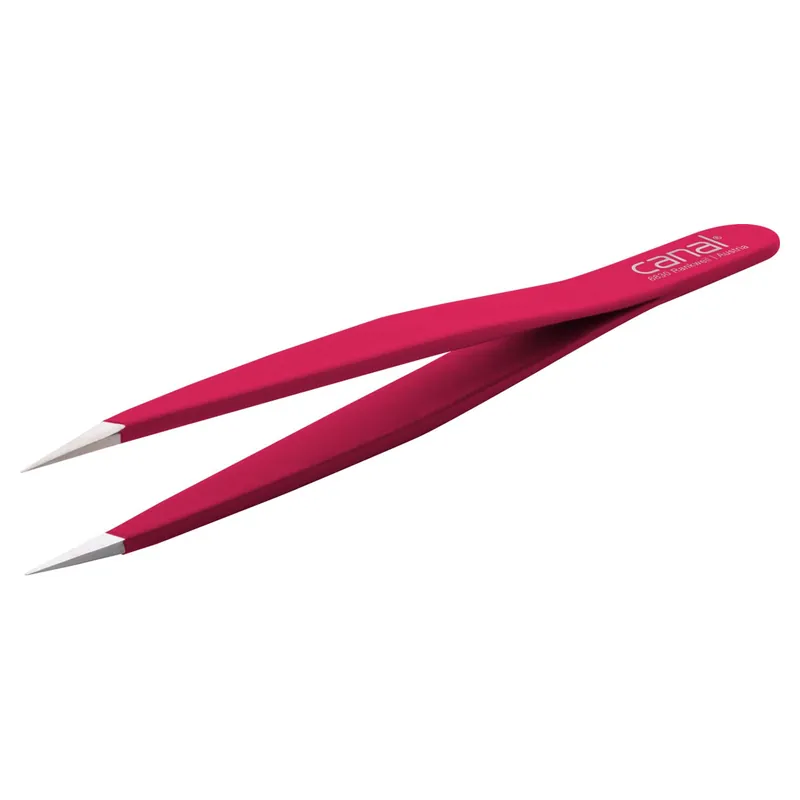 Neuheit Canal Pinzetten Splitterpinzette rostfrei - Fuxia