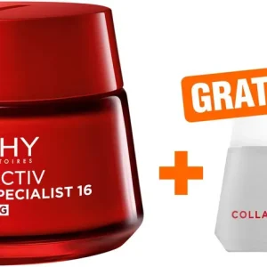 Abverkauf Vichy Liftactiv Collagen Specialist 50 ml Creme + gratis Liftactiv Nachtpflege 15 ml