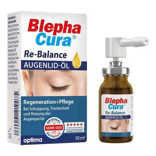 BlephaCura® Re-Balance Augenlid-Öl Spray, 10 ml Echt