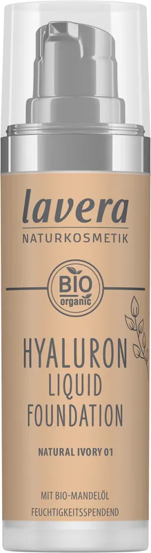 lavera Hyaluron Liquid Foundation Natural Ivory 01 30 ml Günstig