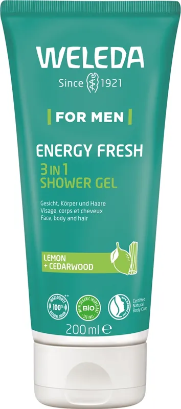 Ausverkauf Weleda For Men Energy Fresh 3in1 Shower Gel 200 ml