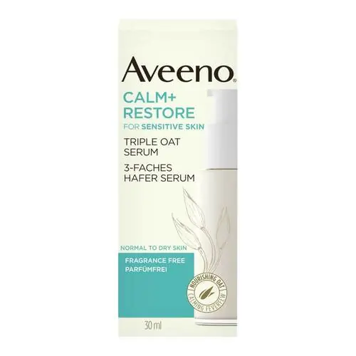 Aveeno Calm + Restore 3-faches Hafer Serum, 30 ml Versand Am Gleichen Tag