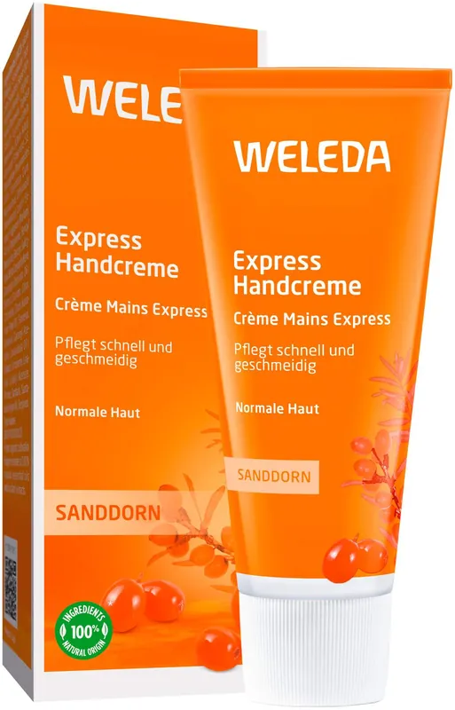 Weleda Sanddorn Express Handcreme 50 ml Creme Wochenendangebot