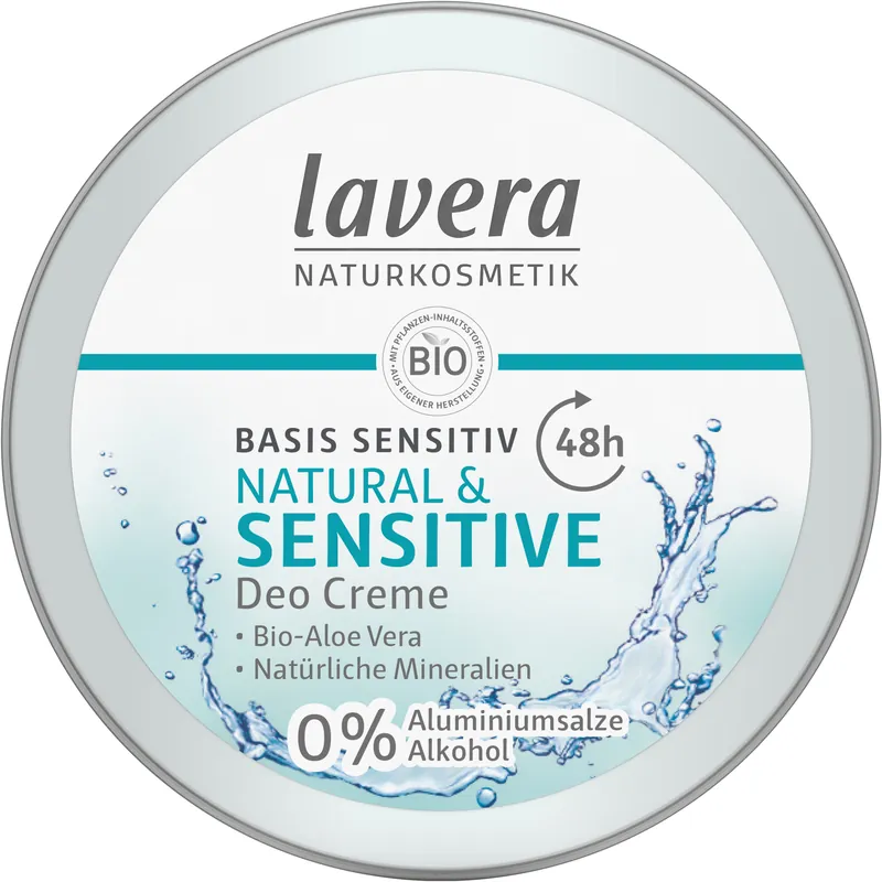 Jetzt Kaufen lavera Deo Creme basis sensitiv NATURAL & SENSITIVE 50 ml