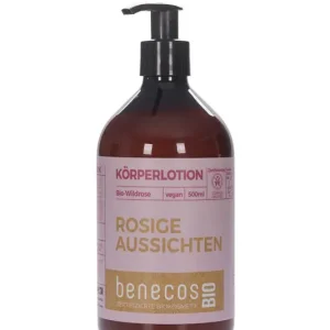 benecos Körperlotion BIO-Wildrose ROSIGE AUSSICHTEN 500 ml Ausverkauf