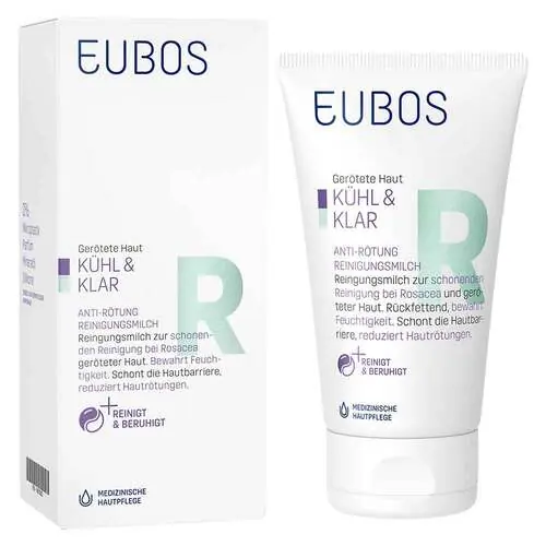 Eubos Kühl & Klar Anti-RÖtung Reinigungsmilch, 150 ml Garantierte Lieferung