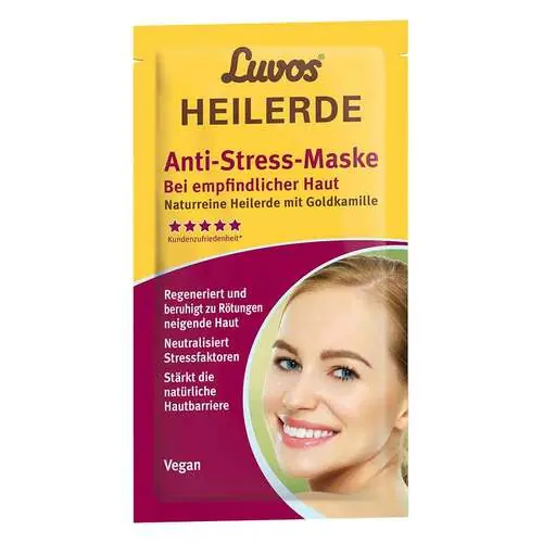 Schnäppchen Luvos Heilerde Anti-Stress-Maske mit Goldkamille, 2X7.5 ml