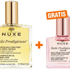 NUXE Huile Prodigieuse NF 100 ml + gratis Huile Prodigieuse Florale 10 ml Kostenloser Versand