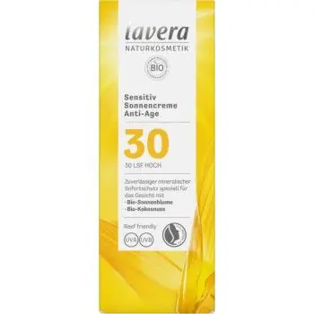 Zertifiziert LAVERA sensitiv Sonnencreme anti-age LSF 30 50 ml
