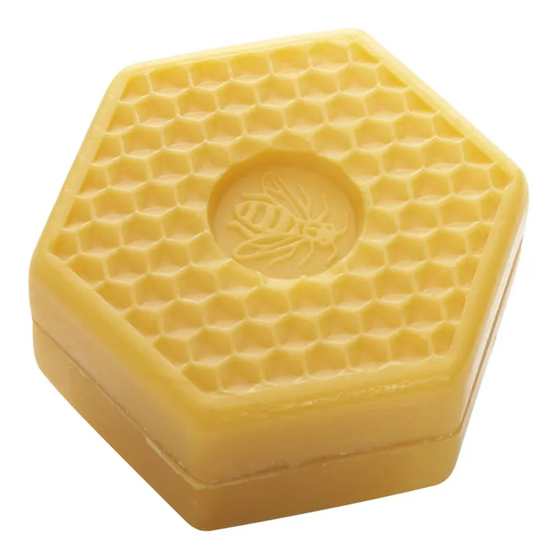 Neue Kollektion Honig Pflanzenöl-Seife wabenform