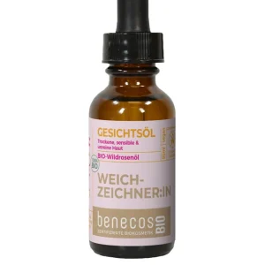 benecos Gesichtsöl Bio-Wildrosenöl - WEICHZEICHNER:IN 50 ml Günstig