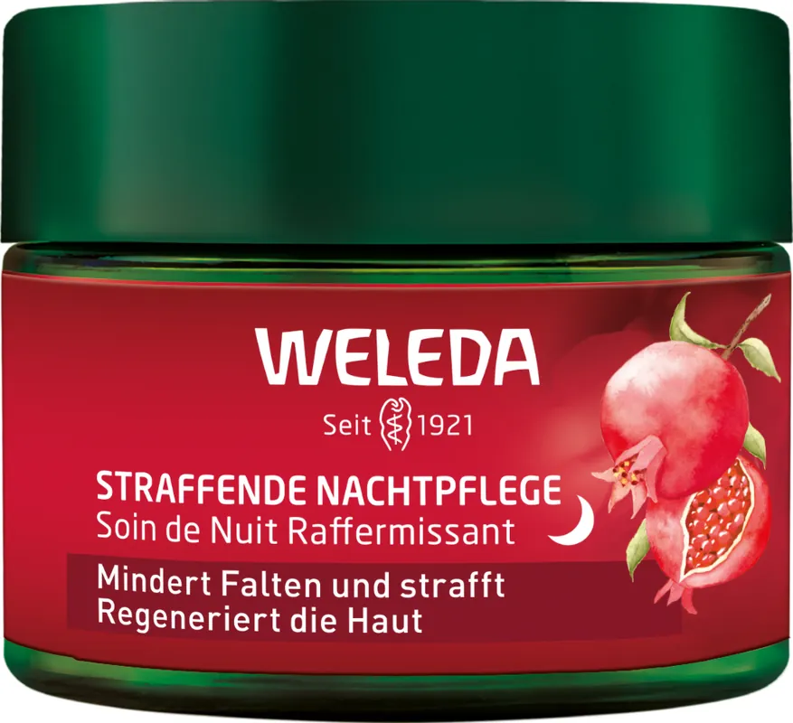 Weleda Straff Nachtpfl Granatapfel&Maca-Peptide Neue Ware