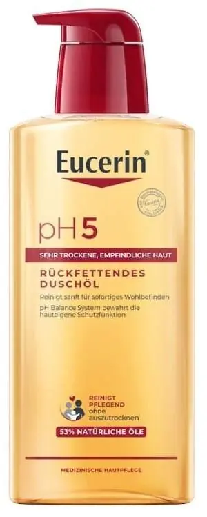Mega-Angebot Eucerin pH5 Duschöl 400 ml mit Pumpe empfindliche Haut