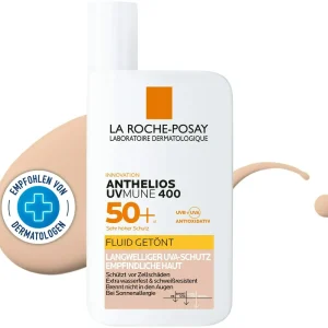 La Roche Posay Anthelios Invisible Fluid Getönt UVMune 400 LSF 50+ 50 ml Kostenfreie Lieferung