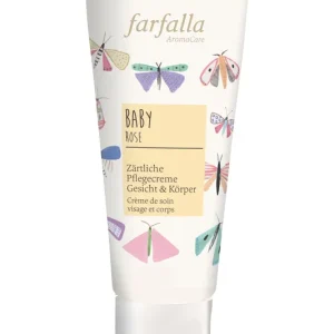 Aktuell farfalla Baby, Rose, Zärtliche Pflegecreme Gesicht & Körper 100 ml