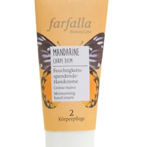 Top-Seller farfalla Mandarine Carpe Diem, Feuchtigkeitsspendende Handcreme 50 ml