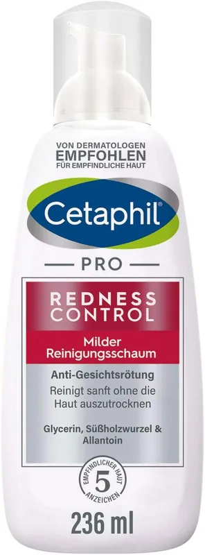 Cetaphil RednessControl milder Reinigungsschaum 236 ml Neuheit